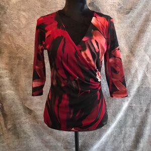 Fall 2020 Red Trend Coldwater Creek Top